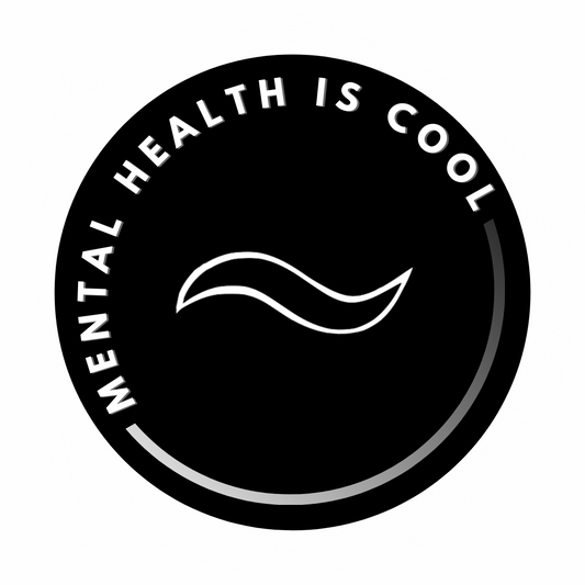 MENTAL HEALTH IS COOL | Logo Sticker